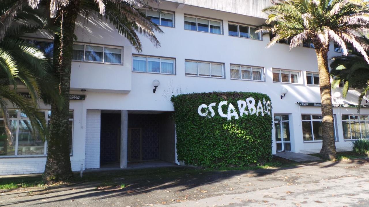 Hotel Os Carballos Sigueiro Ngoại thất bức ảnh